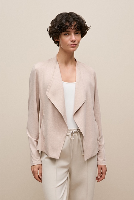 Bamboo Viscose Marle Jacket