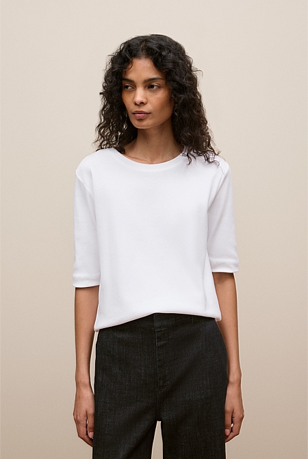 Australian Cotton Half Sleeve T-shirt
