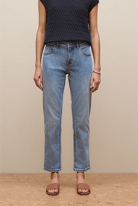 Australian Cotton Blend Boyfriend Jean