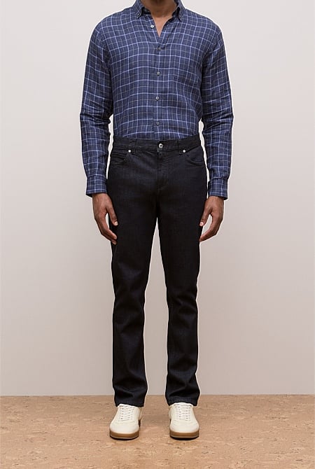 Modern Slim Dark Wash Jean