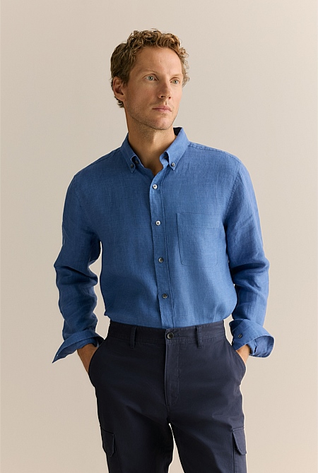 Mens linen shirts online hotsell