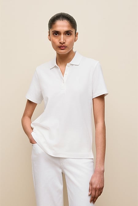 Pique Classic Monogram Polo
