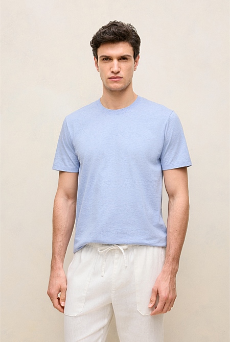 Cotton Marle Crew T-shirt