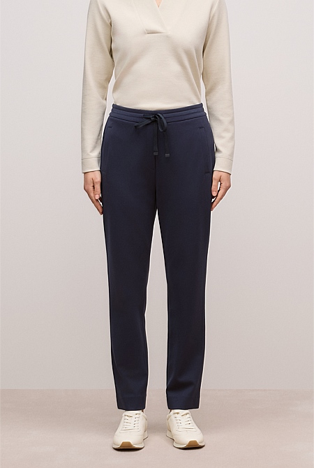 Ponte Straight Leg Pant
