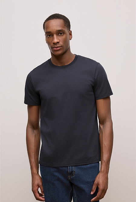Cotton Jersey Crew T-shirt