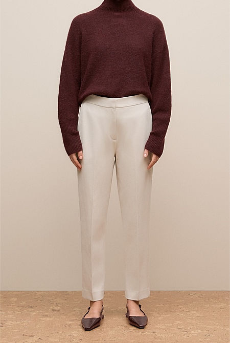 Ponte Tailored Slim Pant