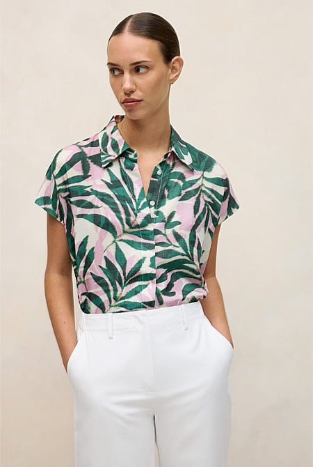 Arbour Modal Cap Sleeve Shirt