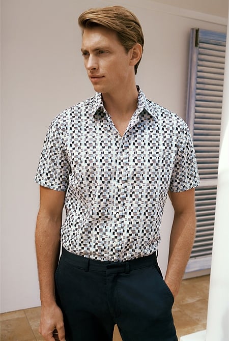 Reed Poplin Short Sleeve Shirt