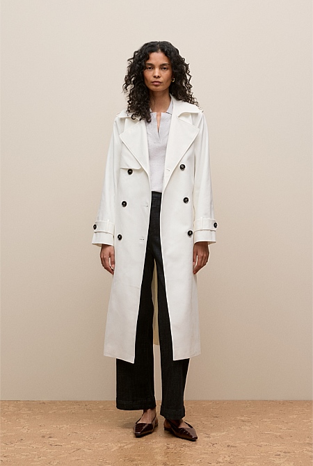 Double Cloth Trench