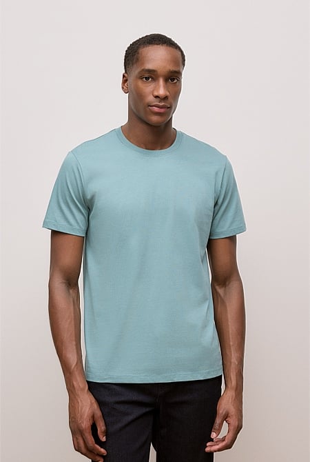 Cotton Jersey Crew T-shirt