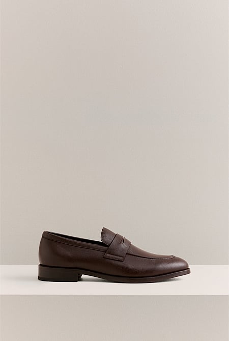 Umber Saddle Loafer