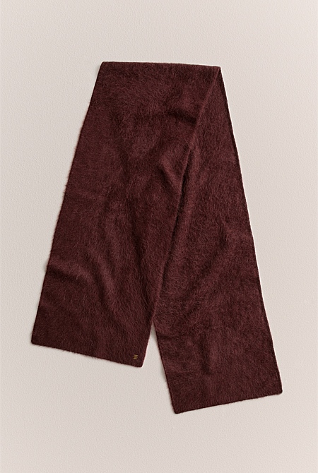 Brushed Alpaca Scarf