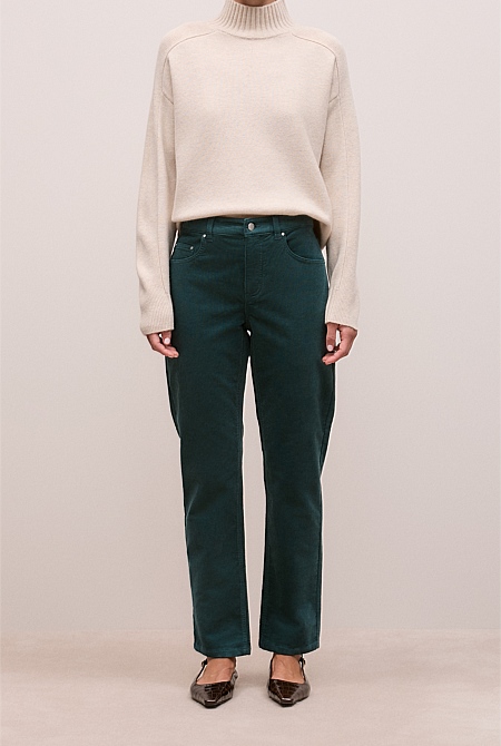 Cord Five Pocket Boyfriend Pant