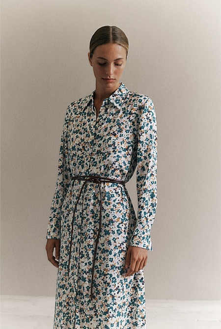 Liora Floral Belted Dress