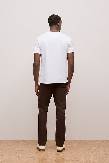 Cotton Jersey Crew T-shirt
