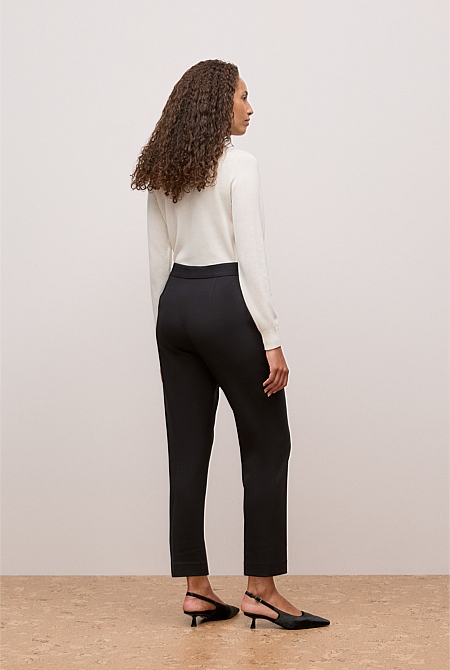 Ponte Tailored Slim Pant