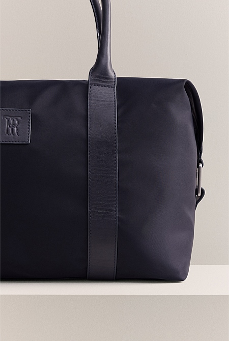Terra Leather Trimmed Travel Bag