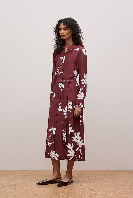 Wren Floral Shirt Dress