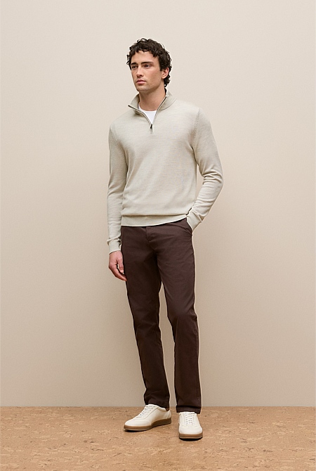 Merino Half Zip