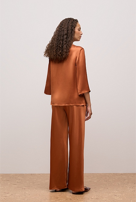Satin Relaxed Blouse