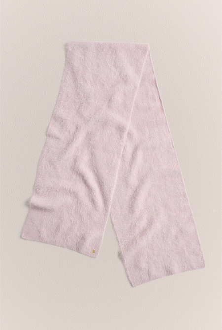 Brushed Alpaca Scarf