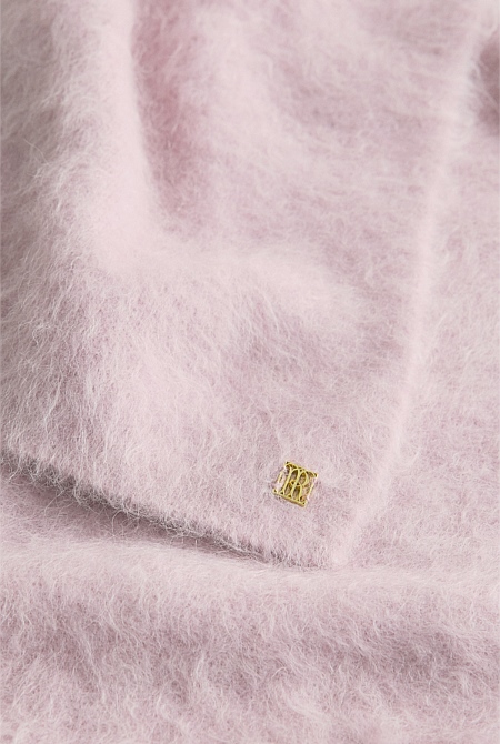 Brushed Alpaca Scarf