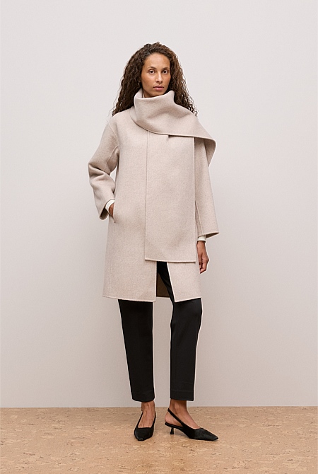 Merino Mock Neck