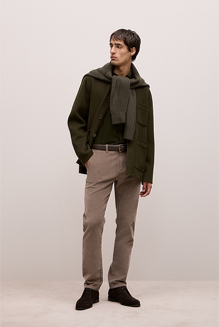 Double Faced Wool Chore Jacket
