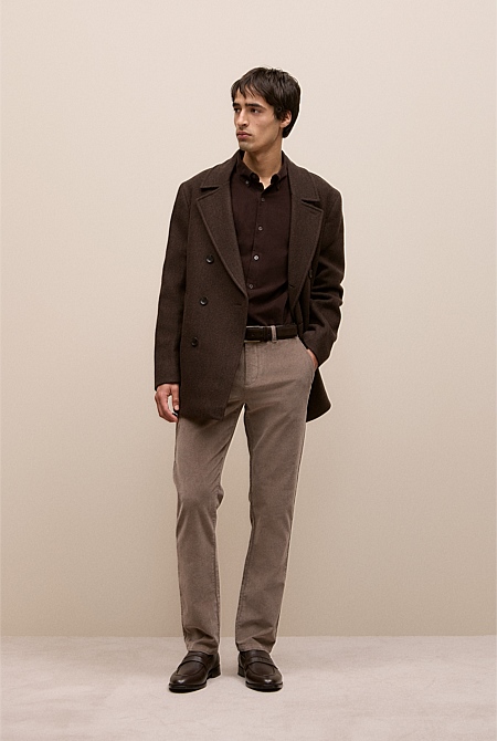 Regular Fit Cord Shirt