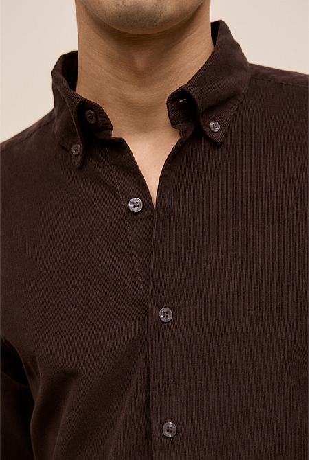 Regular Fit Cord Shirt