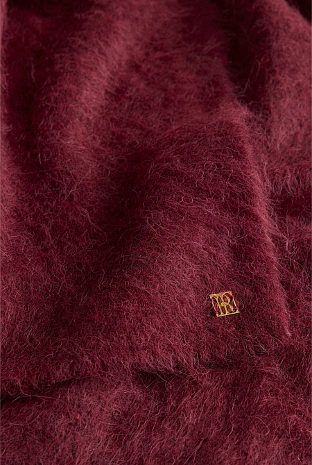 Brushed Alpaca Scarf