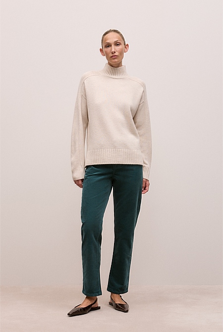 Cord Five Pocket Boyfriend Pant