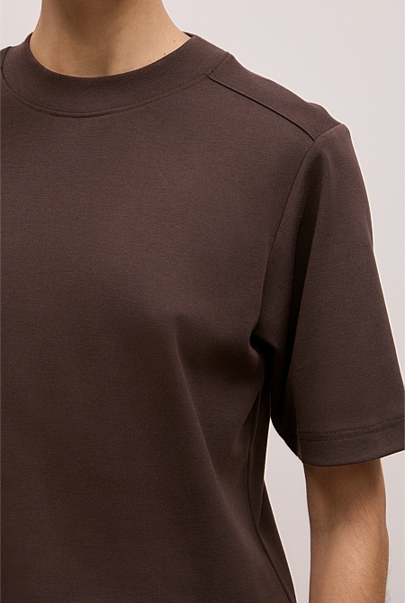 Cotton Modal Interlock T-shirt