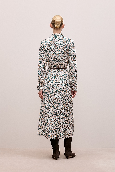 Liora Floral Belted Dress