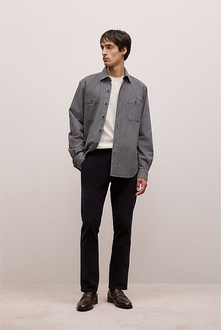 Brushed Cotton Overshirt
