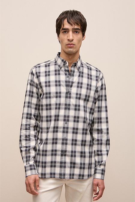 Ombre Check Shirt