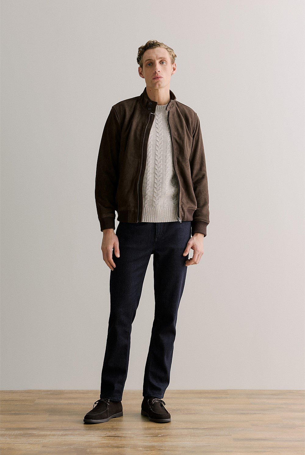 Ink Blue Relaxed Fit Dark Wash Jean MEN Denim Jeans Trenery